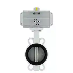 Pneumatic Aluminum Alloy Butterfly Valve